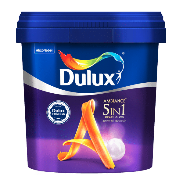 Dulux Ambiance 5in1 Pearl Glow - Bóng Mờ 15 LÍT